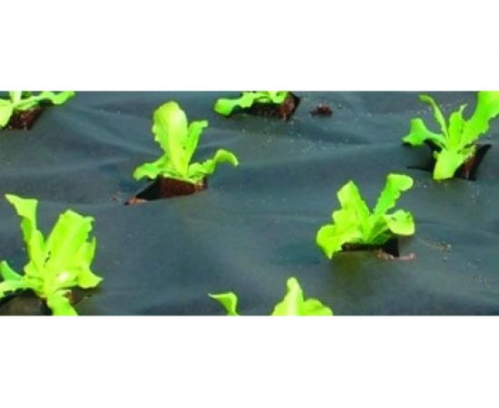 Материал укрывной Мульча (черный, 10х1,6 м, плотность 60 гр/кв. м) Yard 66-3-150 – изображение 2