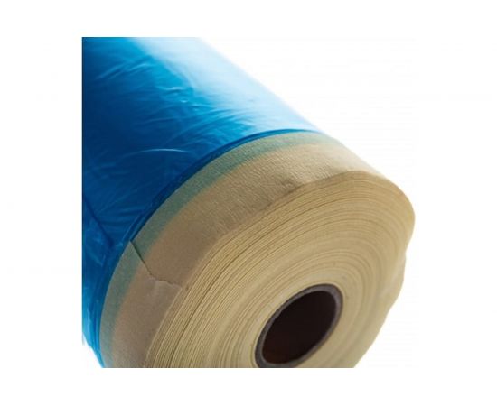 Плёнка маскирующая ROXTOP с клеящей лентой (1 шт; 1.1х33 м) RoxelPro 336244 – изображение 2