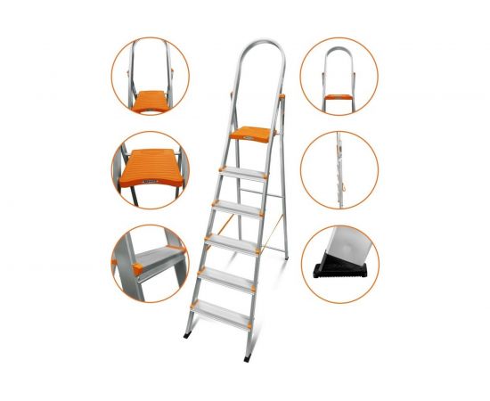 Алюминиевая стремянка Эйфель Мечта 106 – изображение 2