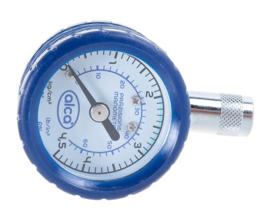 Круглый манометр Alca синий 564000 – изображение 3