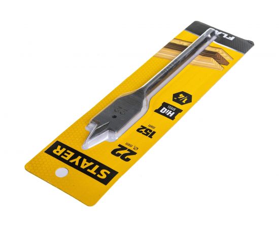 Сверло перьевое по дереву FLAT 22 мм Stayer 2950-22_z01 – изображение 3