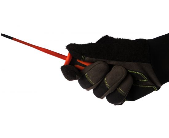 Диэлектрическая отвертка шлиц 4,0x100 КВТ Слим 78588 – изображение 3