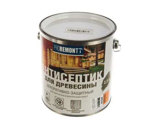Антисептик Proremontt деревозащитное средство орегон 2,5 л Лк-00004628 – изображение 3
