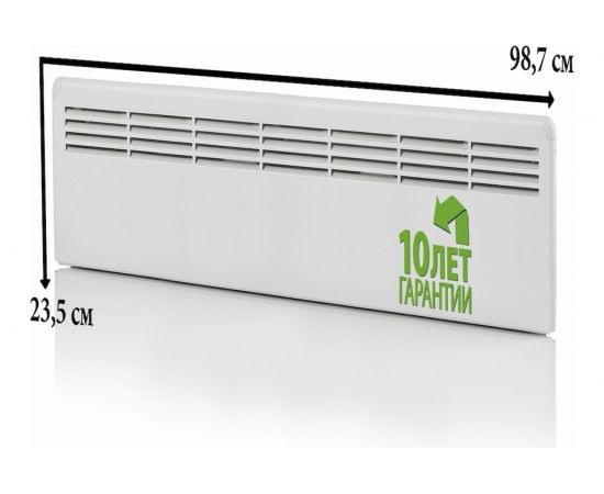 Конвектор Ensto FinnHeat MINI, механический термостат, вилка, 750Вт EPHBMM07PR – изображение 3