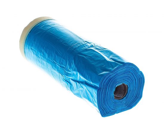 Плёнка маскирующая ROXTOP с клеящей лентой (1 шт; 1.1х33 м) RoxelPro 336244 – изображение 4