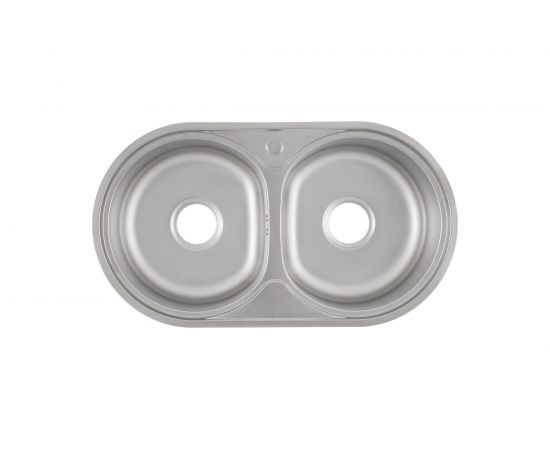 Мойка Vidage 79х44х17, 50,6 см, врезная, без отверстия под смеситель 1601002 – изображение 4