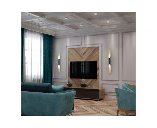 Плинтус Cosca decor PX010 110x20 мм, 2000 мм, экополимер СПБ069956 – изображение 4