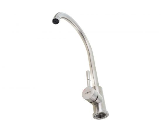 Смеситель для кухни LEDEME картридж 35 мм, нержавейка, L4998-3 65862 – изображение 4