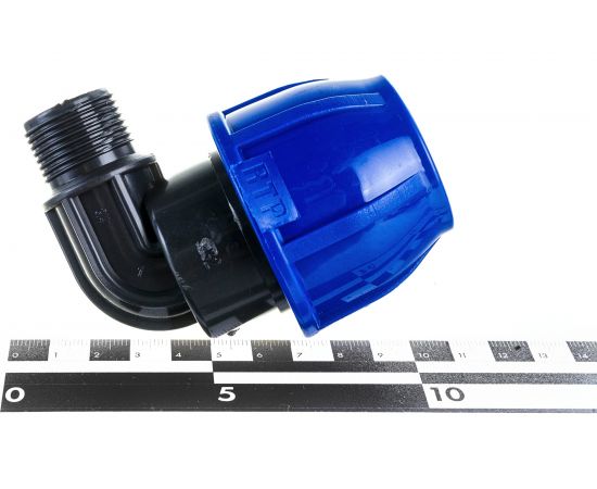 Отвод компрессионный PN16 (32 мм; 3/4") с наружной резьбой RTP 11560 – изображение 4