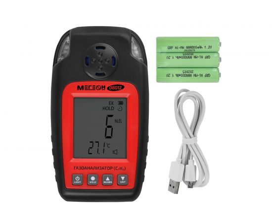 Газоанализатор для измерения концентрации горючих газов МЕГЕОН 08012 к0000034424 – изображение 5