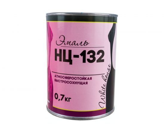 Эмаль White House НЦ-132 (синяя; 0.7 кг) 16209 – изображение 7