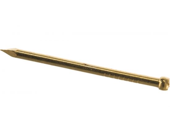 Финишные гвозди Зубр ПРОФИ с латунным покрытием 1,4х25мм 50шт 305336-14-25 