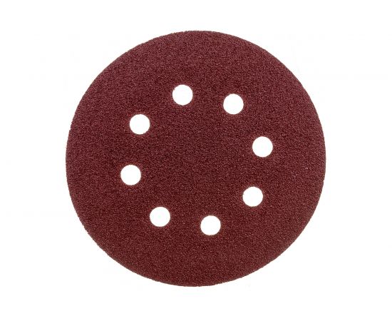 Круг шлифовальный на липучке (10 шт; 125 мм; 8 отверстий; Р80) Калибр 00000001314 