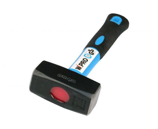 Кувалда WIPRO двухкомпонентная рукоятка фиберглас + ПВХ и ТПР 0502-2000 