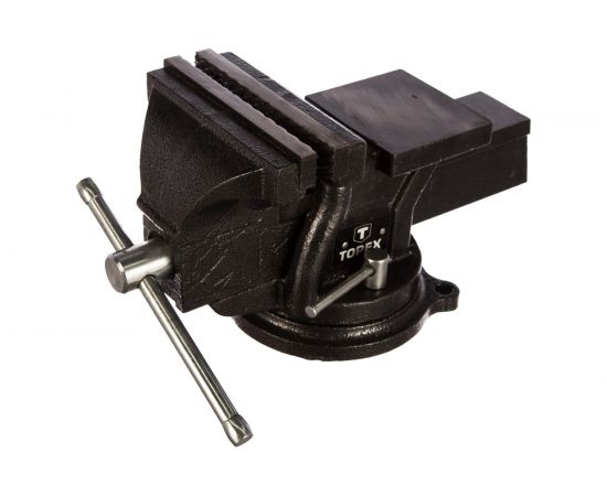 Тиски слесарные поворотные с наковальней TOPEX 07A212 