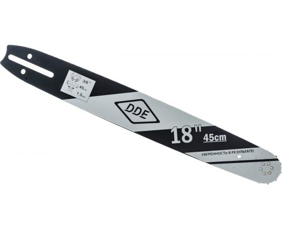 Шина бензопилы сварная (18""/45 см, 3/8"", 1.5 мм, 68 звеньев) DDE 910-713 