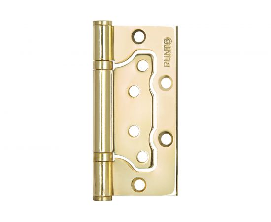 Универсальная петля без врезки PUNTO 200-2B 100x2,5 PB латунь 35489 