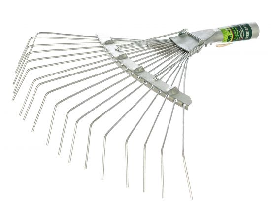 Веерные грабли без черенка,18 зубьев СИБРТЕХ 61780 