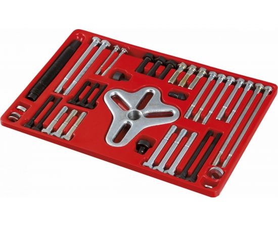 Съемник шкивов с приспособлениями 46шт KT TOOLS KA-1046 