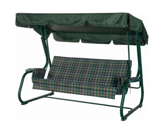 Садовые качели Удачная Мебель Ибица, цвет зеленый, A52G.337 УТ-00021396 