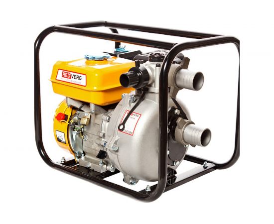 Высоконапорная мотопомпа REDVERG RD-FWP50 6631793 – изображение 2