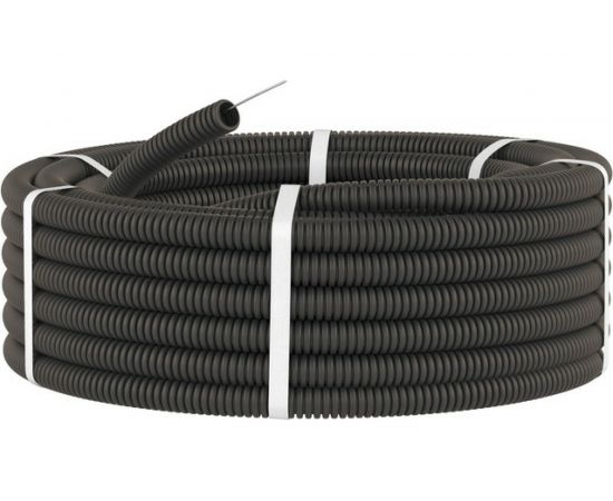 Труба ПНД с протяжкой 25мм 50м черная DKC 71725 – изображение 2