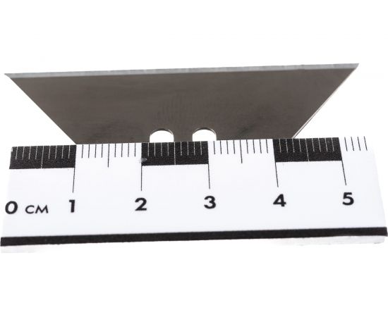 Лезвия трапециевидные ПРОФИ 10 шт для ножа КЕДР 25071 – изображение 2