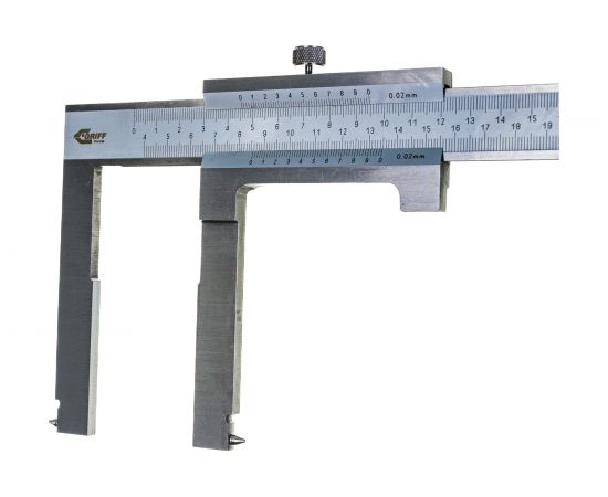Штангенциркуль ШЦО 40-340-0,02 для измерения тормозных барабанов автомобиля Guilin Measurin GRIFF 034912 – изображение 3