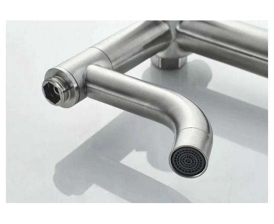 Душевая система LEDEME картридж 35 мм, с тропическим душем, нержавеющий корпус и комплектующие L72401 65822 – изображение 3