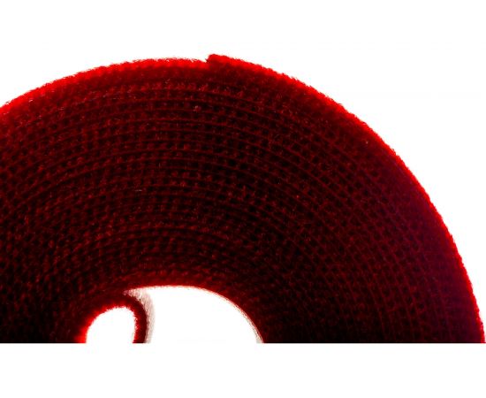 Универсальная лента велькро (5мх20.5 мм, красная) FORTISFLEX ЛВУ 78438 – изображение 3