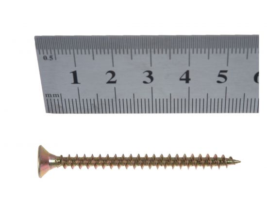 Саморез Tech-Krep ШУж 5,0х60 потайная головка 7 шт, пакет 102512 – изображение 4