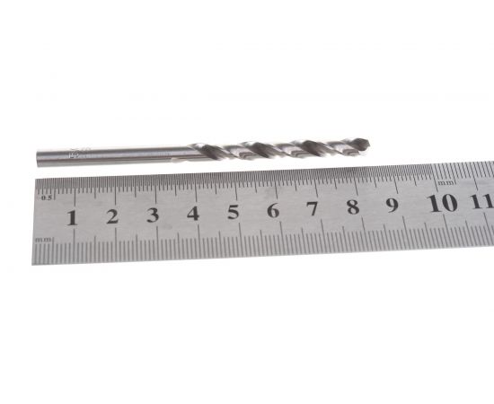 Сверло по металлу НSS-G Super DIN 338 RN (10 шт; 5.0х52х86 мм) Heller TD21161 – изображение 4