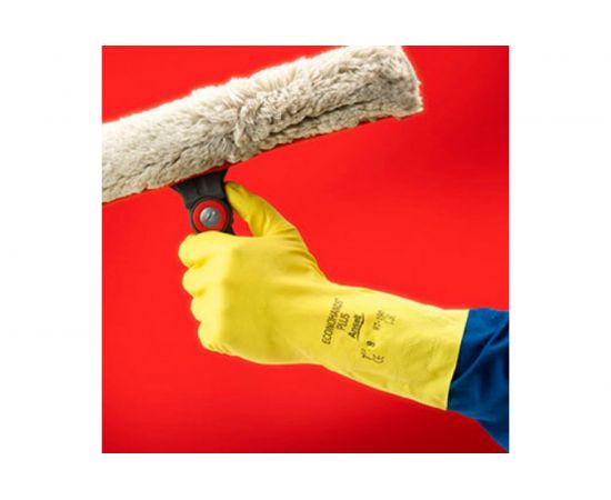 Перчатки ANSELL ALPHATEC 87-190, желтые, латекс, р. 9.5-10 1470-10 – изображение 4