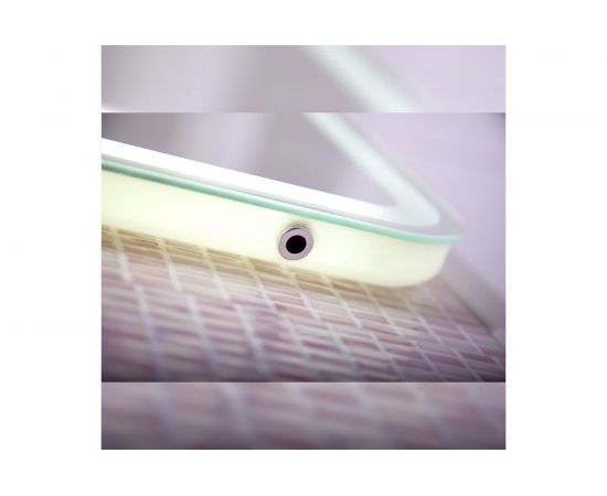 Зеркало Бриклаер Эстель 1 60, с подсветкой LED, кнопочный выключатель 4627125414213 – изображение 5