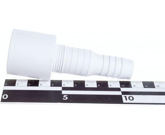 Прямой адаптер McAlpine для подключения слива бытовой техники, выход D=40 мм, белый MRWMF-40 – изображение 5