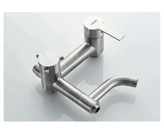 Душевая система LEDEME картридж 35 мм, с тропическим душем, нержавеющий корпус и комплектующие L72401 65822 – изображение 6