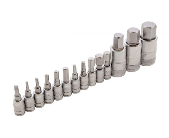 Набор инструментов Gross 115 предметов, 120 зубьев, CrV, 1/4, 1/2 14152 – изображение 8