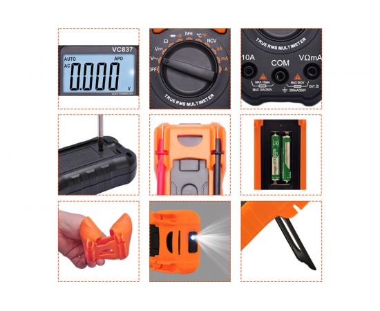 Автоматический цифровой мультиметр Вымпел VC835 5228 – изображение 10