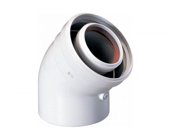 Коаксиальный отвод Baxi 45, диаметр 60/100 мм KHG71410231 