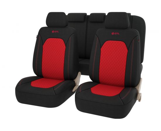 Чехлы GTL Romb красный, полиэстер + терморомб 132692 