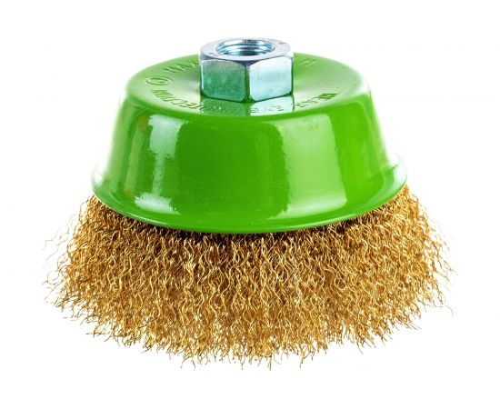 Щетка для УШМ проволочная чашка (М14; 100 мм) Дело Техники 274500 