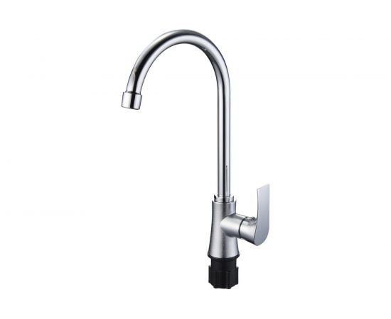 Смеситель для кухни G-lauf Solone с поворотным изливом, хром FAB4-A020 