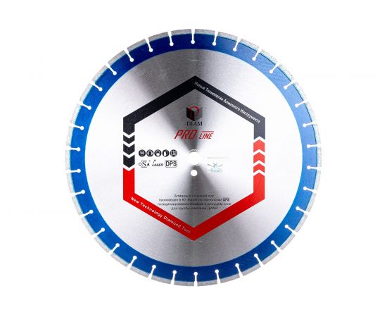 Диск алмазный отрезной по железобетону Pro Line (500х25.4 мм) Diam 030638 