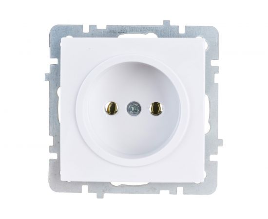 Розетка Nilson 1-местн. СУ , TOURAN-ALEGRA-THOR, белый 24110415 