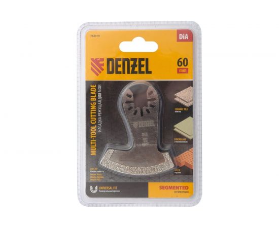 Насадка режущая сегментная DiA по камню и плитке 60 мм для МФИ Denzel 782319 