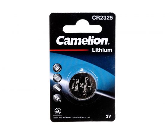 Литиевая батарейка Camelion CR2325 BL-1, 3V 5112 