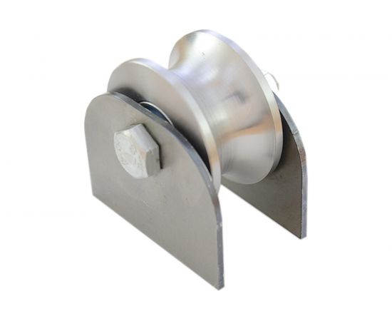 Ролик для ворот Rolik-Opt металл, d.65 мм, под трубу d.3/4"", на пластинах С3611 