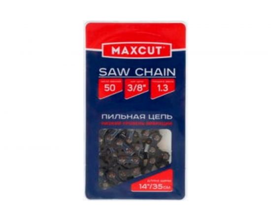 Цепь (91LV-50E; 3/8; 1,3; 50 звеньев; блистер) MAXCUT 086321050 