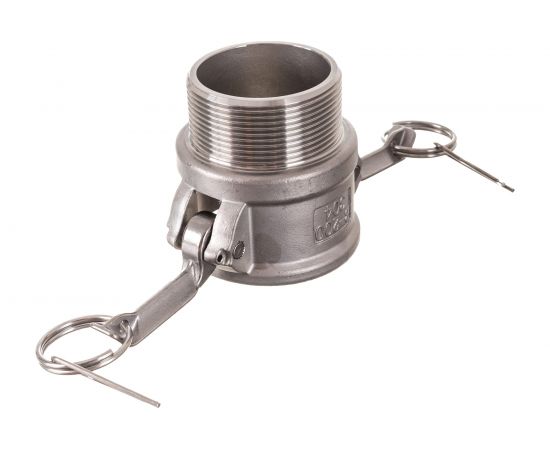 Камлок тип B (розетка; наружная резьба BSP; 50 мм-2""; нержавеющая сталь) TITAN LOCK TL200BSS – изображение 2