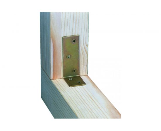 Уголок для балки GAH ALBERTS оцинкованный, 40x80x30х2 мм 332839 – изображение 2